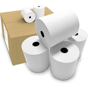 Globe Scientific Printer Paper, Thermal, for Roche Cobas Miras, ATAC 6000, Ciba Corning 550 Express & Express Plus and MLA 800, 900 & 1000. 5 Rolls