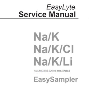 Medica EasyLyte Service Manual, Universal