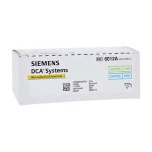 Siemens DCA 2000 Microalbumin/Creatinine Low/ high Control Kit, 4/kit