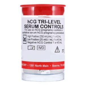 Stanbio HCG Tri-Level Serum Controls, 3 x 5 mL